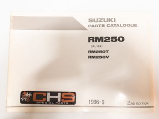 ΒΙΒΛΙΟ ΑΝΤΑΛΛΑΚΤΙΚΩΝ RM250 (RM250T - RM250V)