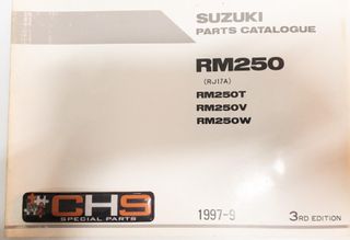 ΒΙΒΛΙΟ ΑΝΤΑΛΛΑΚΤΙΚΩΝ RM250 (RM250T-V-W)