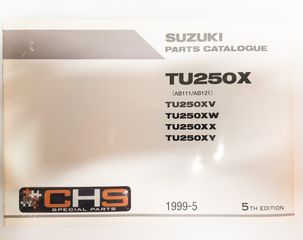 ΒΙΒΛΙΟ ΑΝΤΑΛΛΑΚΤΙΚΩΝ TU250X (TU250XV-XW-XX-XY)