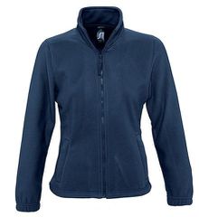 SOLʼS NORTH WOMEN 54500 Γυναικεία φλις ζακέτα με φερμουάρ NAVY-318