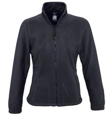 SOLʼS NORTH WOMEN 54500 Γυναικεία φλις ζακέτα με φερμουάρ CHARCOAL GREY-370