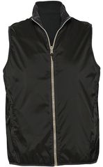 SOL'S WINNER 44001 | Unisex Αδιάβροχο Γιλέκο 2 Όψεων με Χρωματική Αντίθεση BLACK-312