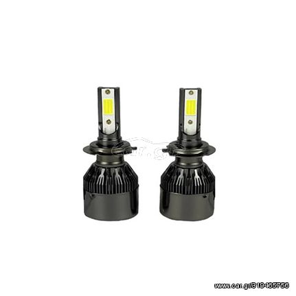 Λάμπες Led H7 C12 12/24Volt 36watt 5500lm 6000k 2 Τεμάχια