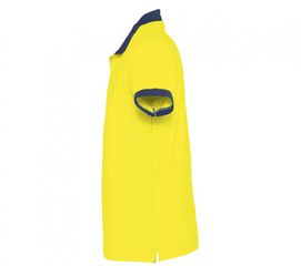 Sol's Prince 11369 Unisex πόλο πικέ 100% βαμβάκι Ringspun πενιέ LEMON/FRENCH NAVY-902