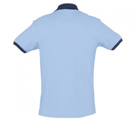 Sol's Prince 11369 Unisex πόλο πικέ 100% βαμβάκι Ringspun πενιέ SKY BLUE/FRENCH NAVY-922