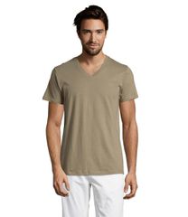 SOL'S MASTER 11155 Ανδρικό T-shirt Jersey 150g/m - 100% Βαμβάκι Ringspun σεμί-πενιέ KHAKI-268