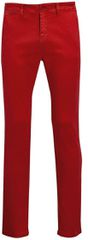 Sol's Jules Men 01424 Ανδρικό παντελόνι Twill 240gsm - 98% Βαμβάκι - 2% Ελαστάν POPPY RED-165