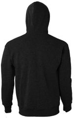 Halo - 00149 Unisex μπλούζα φούτερ με κουκούλα 80% Βαμβάκι 20% Πολυέστερ 290gsm BLACK