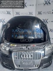 AUDI Α3 2005-2008 S-LINE ΜΟΥΡΗ ΕΜΠΡΟΣ (ΚΑΠΟ-ΦΤΕΡΑ-ΦΑΝΑΡΙΑ ΞΕΝΟΝ-ΠΡΟΦΥΛΑΚΤΗΡΑΣ-ΜΕΤΩΠΗ-ΘΟΛΟΙ-ΤΡΑΒΕΡΣΑ-ΨΥΓΕΙΑ)