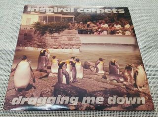Inspiral Carpets – Dragging Me Down  7' UK 1992'