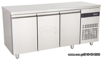 Ψυγείο Πάγκος Συντήρηση 0°C / +10°C 3 πόρτες Inox 1790x700x875cm Inomak PNR999