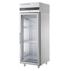 Ψυγείο Θάλαμος Συντήρηση -2°C / +8°C 1 πόρτα Inox 720x905x2100cm με γυάλινη πόρτα Inomak CAS172/GL