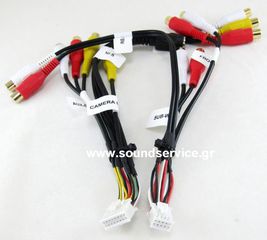 ALPINE RCA-02 ΚΑΛΩΔΙΟ CAR AUDIO ΒΥΣΜΑΤΑ 10+16-ΕΠΑΦΩΝ AUDIO/VIDEO IVA-W