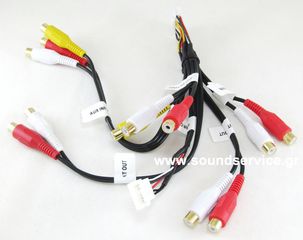 ALPINE RCA-05 ΚΑΛΩΔΙΟ CAR AUDIO ΒΥΣΜΑ 24-ΕΠΑΦΩΝ AUDIO/VIDEO INE