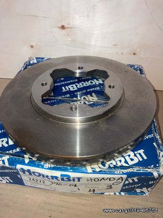 ΔΙΣΚΟΠΛΑΚΕΣ ΕΜΠΡΟΣ AP 24272 | HONDA ACCORD IV, V, CIVIC IV '90->'05 | ΔΙΑΜ: 259mm | OE: 45251SM4000