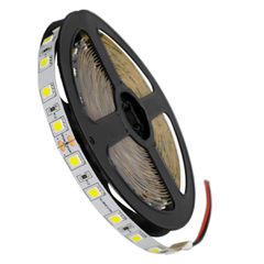 GLOBOSTAR® LUMAR 70220 Ταινία LED 14.4W/m 1584lm/m 120° DC 24V IP20 60 x SMD5050 Chip/m Ψυχρό Λευκό 6000K Dimmable - Μ500 x Π1 x Υ0.2cm - Ρολό 5 Μέτρων - 5 Χρόνια Εγγύηση