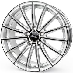 BROCK B36 8x18" Crystal Silver / Black 