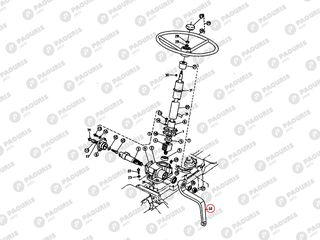 Μπρακέτο τιμονιού Kubota: 34160-43930-thumb-1
