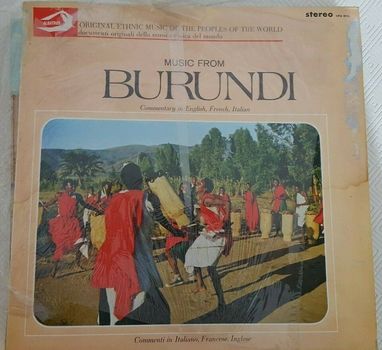 Giuseppe Coter – Music From Burundi  LP 1971' Italy