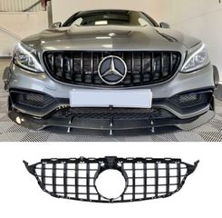 ΜΑΣΚΑ ΕΜΠΡΟΣ MERCEDES C-Class C205 (2014-2018) GT-R Panamericana Design Black