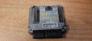 TOYOTA YARIS 05-11 1ND-TV  ΕΓΚΕΦΑΛΟΣ ΚΙΝΗΤΗΡΑ DIESEL ΑΥΤΟΜΑΤΟ  89661-0D480 0281012516 