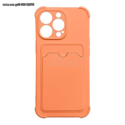 Card Armor Case cover for iPhone 11 Pro card wallet Air Bag armored housing orange