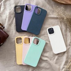 Eco Case Case for iPhone 12 Pro Silicone Cover Phone Shell Mint-thumb-4