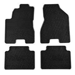 Πατάκια Αυτοκινήτου Lampa 24393 Hyundai Tucson 2004-2009 / Kia Sportage 2004-2010 Μαύρο 4 Τεμάχια