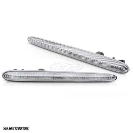 Πλαϊνά Φλας Φτερού Για Alfa Romeo Giulietta 10-20 White Led Dynamic 2 Τεμάχια