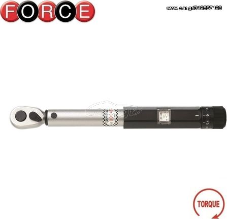 Δυναμόκλειδο 1/4 με παράθυρο απεικόνισης FORCE 6472195W μήκος 195mm 3-15 Nm ( 6472195W )