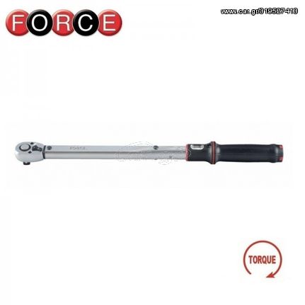 Δυναμόκλειδο 1/2 με παράθυρο απεικόνισης FORCE 6474405W μήκος 405mm 20-100 Nm ( 6474405W )