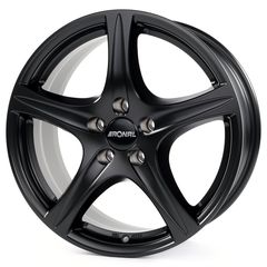 RONAL R56 6x15" Matt Black (Fiorino, Nemo & Bipper)
