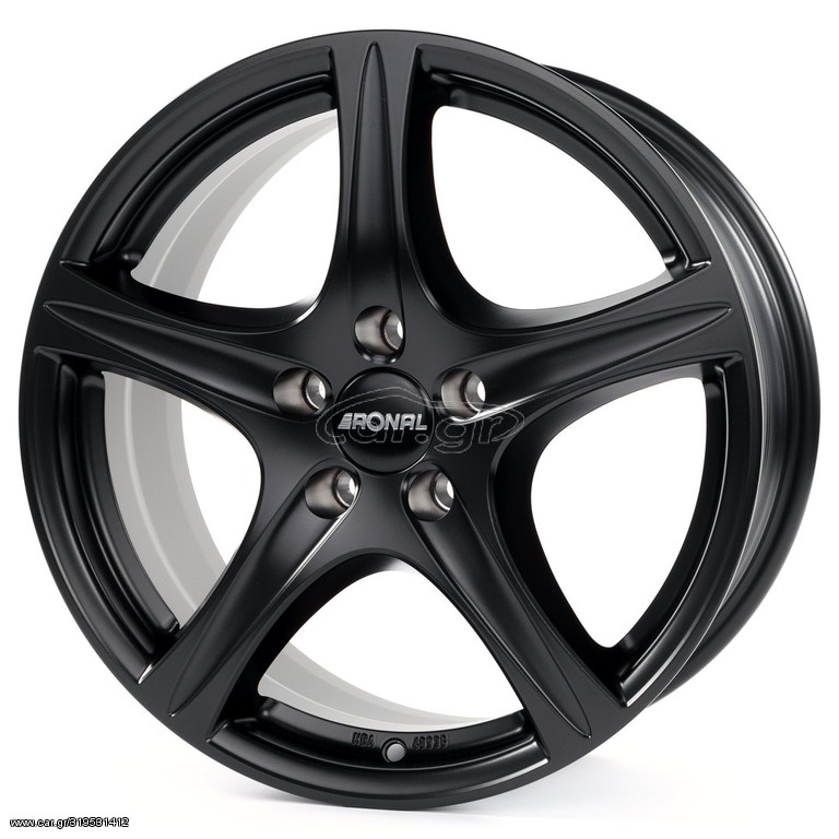 RONAL R56 6.5x16" Dull Black (Fiorino, Nemo & Bipper)