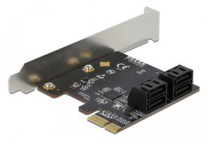 DELOCK κάρτα επέκτασης PCI σε 4x SATA 90010, 6Gb/s