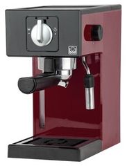 BRIEL μηχανή espresso A1, 1000W, 20 bar, μπορντό, 10 χρόνια εγγύηση