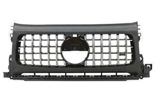 Front Grille with Headlights Covers suitable for Mercedes G-Class W464 W463A & G63 AMG (2018-Up) GT-R Panamericana Design