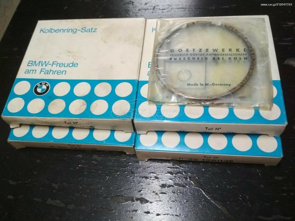 Ελατήρια πιστονιών (+0,50mm) BMW E30 E21 E12 E28 E10 1502-2002