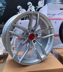 Arceo Wheels Madrid 8.5x18 5/112 ET37 Silver Diamond