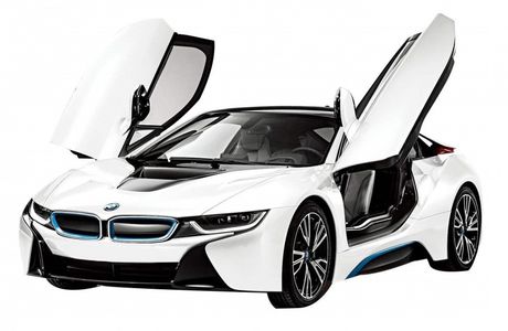 Τηλεκατευθυνόμενο on-road '21 Rastar BMW i8 114 RTR (AA batteries) – white