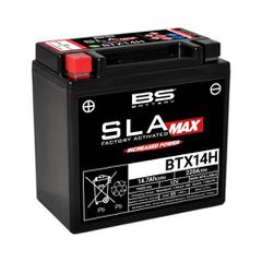 ΜΠΑΤΑΡΙA BS BTX14H SLA MAX ΚΛΕΙΣΤΟΥ ΤΥΠΟΥ BMW 1250GS/ KAWASAKI ZRX1200R/ HONDA NC750/ YAMAHA YZF1000R