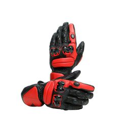 ΓΑΝΤΙΑ DAINESE IMPETO GLOVES (Black/Lava-Red)