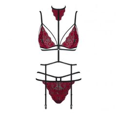 Obsessive Sugestina Lingerie Set-thumb-5
