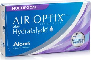 AIR OPTIX PLUS HYDRAGLYDE MULTIFOCAL Μηνιαίοι Πολυεστιακοί Φακοί Επαφής 6pack