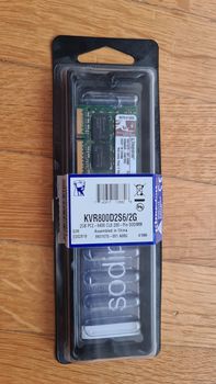 KINGSTON KVR800D2S6/2G 2GB 256M x 64-Bit DDR2-800 CL6 200-Pin SODIMM