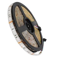 GLOBOSTAR® LUMAR 70129 Ταινία LED 14.4W/m 864lm/m 120° DC 12V Αδιάβροχη IP65 60 x SMD5050 Chip/m Πολύχρωμο RGB Dimmable - Μ500 x Π1 x Υ0.2cm - Ρολό 5 Μέτρων - 5 Χρόνια Εγγύηση
