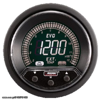 Prosport Evo 52/60mm Θερμοκρασία Καυσαερίων 