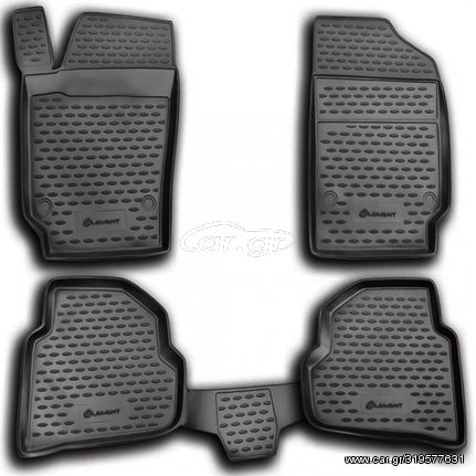 VW POLO 09/09+ ΠΑΤ.ΜΑΡΚ.ΛΑΣΤΙΧΟ ΣΚΑΦΑΚΙΑ (ΑΝΘΡΑΚΙ/ΣΚΟΥΡΟ ΓΚΡΙ) eautoshop gr
