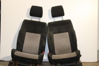 Σαλόνι  SUZUKI GRAND VITARA (2006-2015)     4Π μαύρο γκρι ύφασμα airbag, μπροστινά καθίσματα