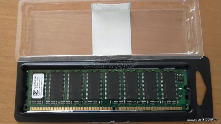 RAM PQI DDR-266 256MB, DIMM-184 PIN.