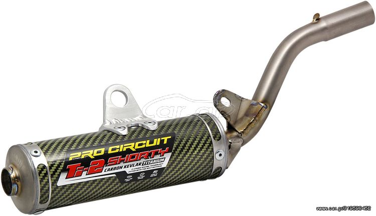 Pro Circuit  τελικό εξάτμισης   TI-2 Shorty Titanium/Kelvar KAWASAKI 	KX 100 1998-2021 / KX 80 1998-2000 / KX 85 2001-2018